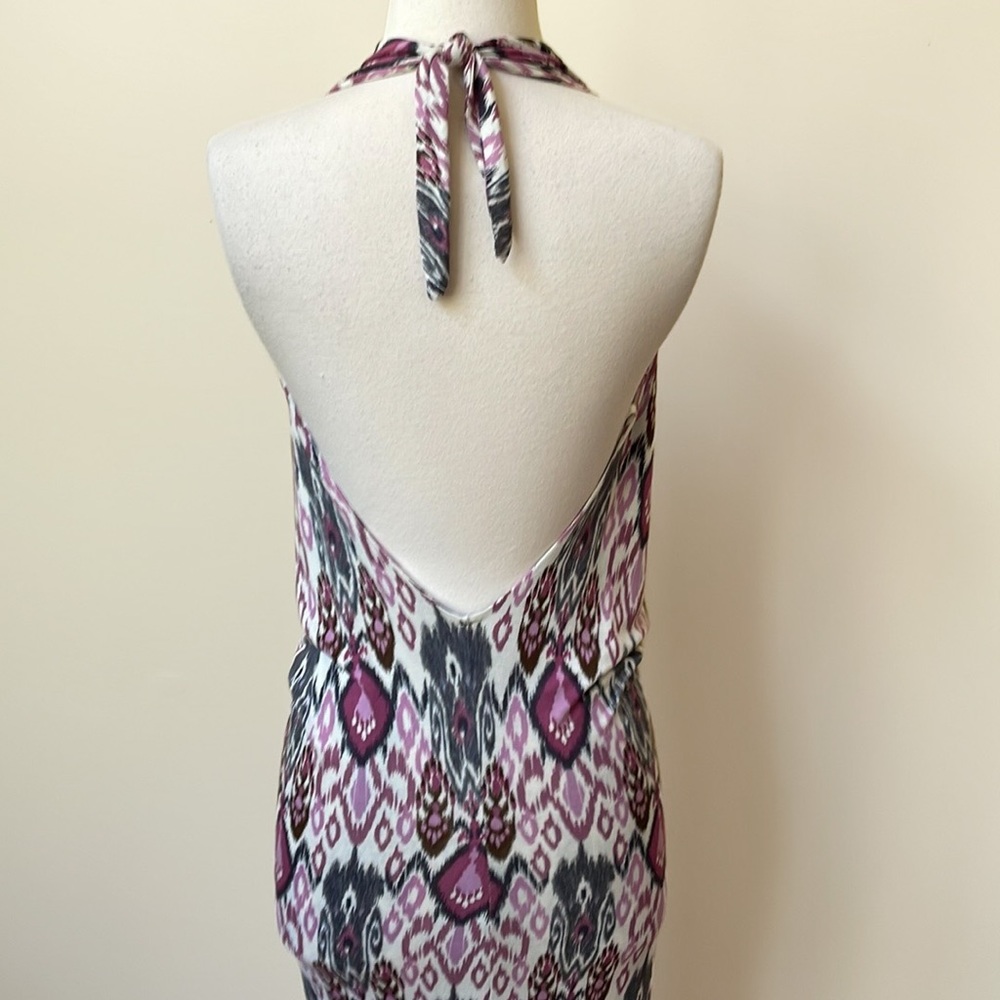 Soul Harmony Energy Patterned Backless Halter Max… - image 5